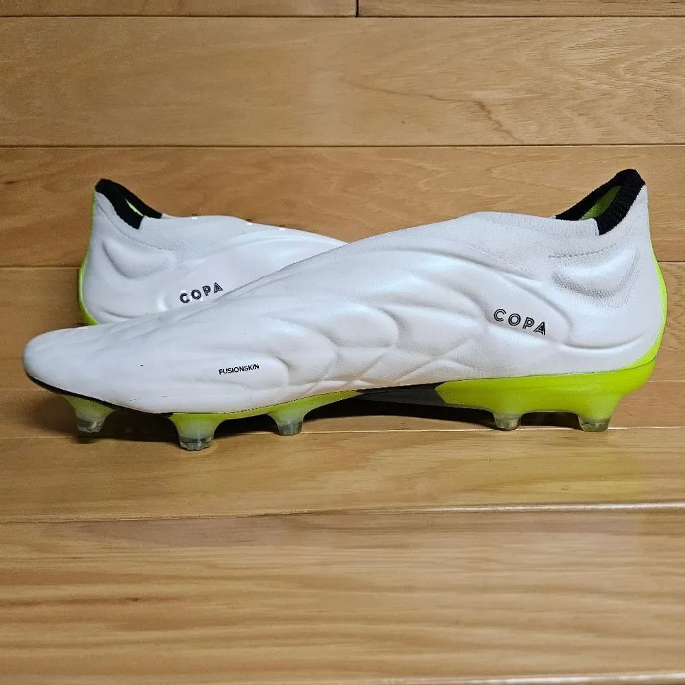 Adidas Copa Pure + FG Size 13 Soccer Cleats White Black 'Crazyrush Pack' HQ8955